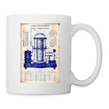 TUBUS ELECTRONICUS POSTER - Mug - white - Right