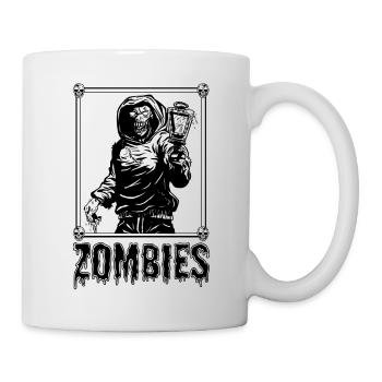 Zombis! - Mug blanc - blanc - Droite