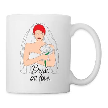 Bride On Tour Rouge 2 - Mug blanc - blanc - Droite
