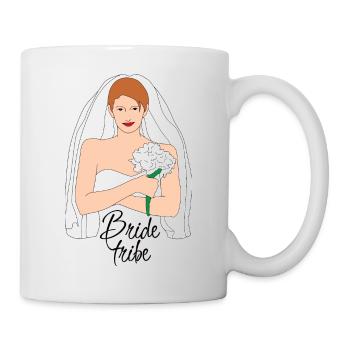 Bride Tribe Brown 2 - Mug - white - Right