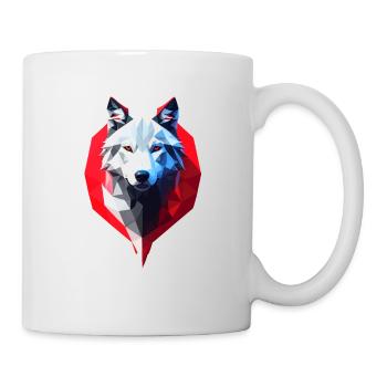 Wolf #1 - Tasse - Weiß - Rechts