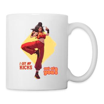 I get my kicks out of you 1 - Tasse - Weiß - Rechts