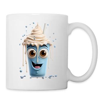Funny Milkshake - Tasse - Weiß - Rechts