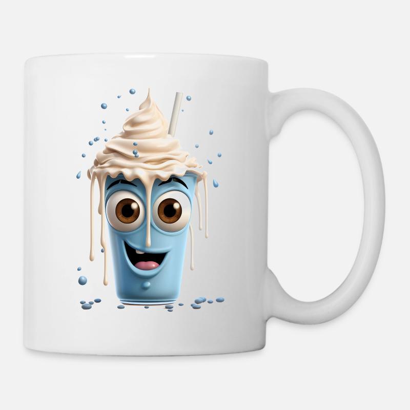 Milkshake amusant - Mug blanc - blanc