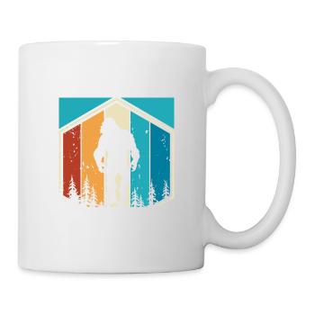 Just a Boy who loves Bigfoot - Tasse - Weiß - Rechts