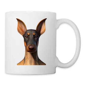 Doberman Trainer Doberman Dog Doberman Puppy - Mug - white - Right