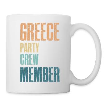 Greece Party Crew - Mug - white - Right
