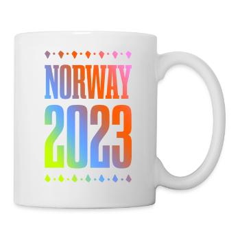 Norway 2023 - Tasse - Weiß - Rechts