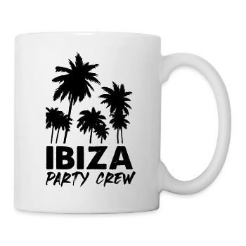 ibiza PARTY CREW - Mug - white - Right