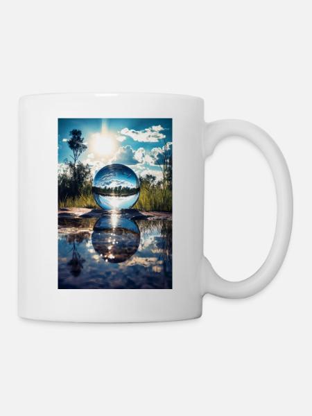Spiegelbild - Tasse - Weiß
