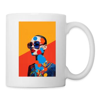 Trending Cool Women Pop Art - Mug - white - Right