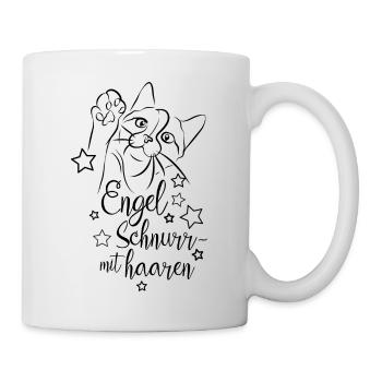 Katze - Tasse - Weiß - Rechts