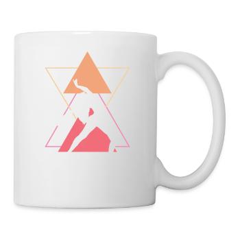 Danse Musique de danse - Mug blanc - blanc - Droite