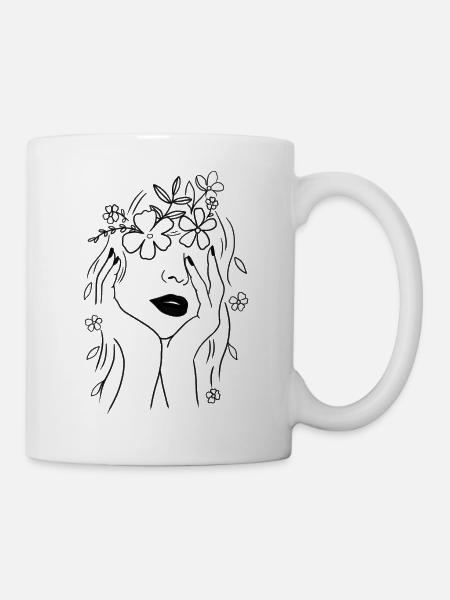 Rêveur - Mug blanc - blanc