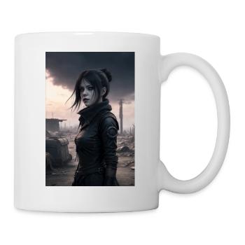 Goth Anime Girl - Mug - white - Right