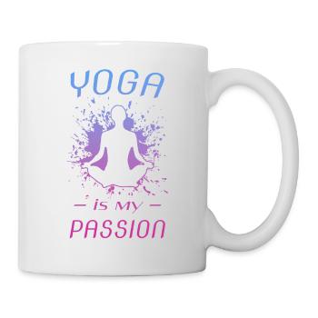 YOGA - Tasse - Weiß - Rechts