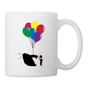 Luftballon - Tasse - Weiß - Rechts