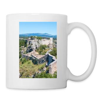 Festung Knin (Kninska tvrđava) Kroatien - Tasse - Weiß - Rechts