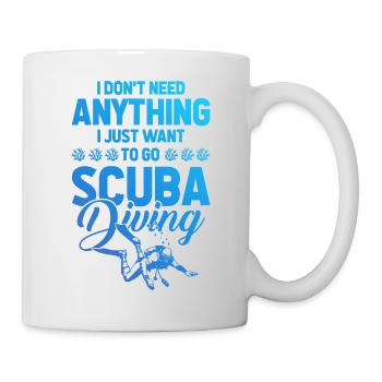Diving scuba diving - Mug - white - Right