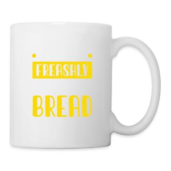 Happiness Baked Bread - Tasse - Weiß - Rechts