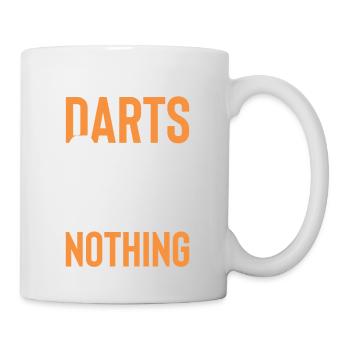 Dart funny saying - Mug - white - Right