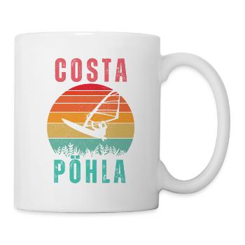 Costa Pöhla Windsurfing - Mug - white - Right