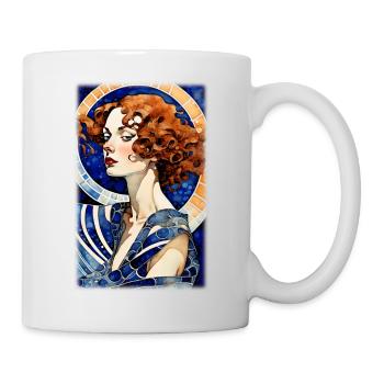 Art Déco 1 - Tasse - Weiß - Rechts
