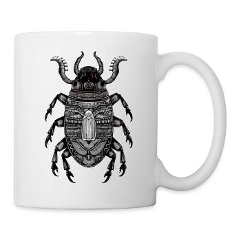 Ägyptischer Nr. 2 - Tasse - Weiß - Rechts