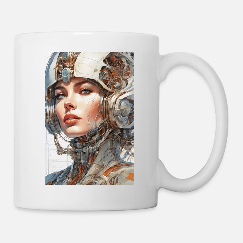 Rétro Futurisme - Mug blanc - blanc