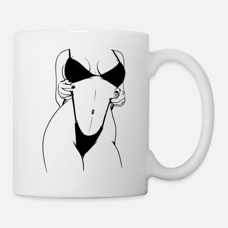 Woman art - Mug blanc - blanc