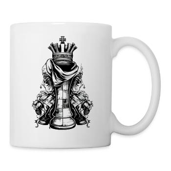 Mr. King of Chess - Mug - white - Right