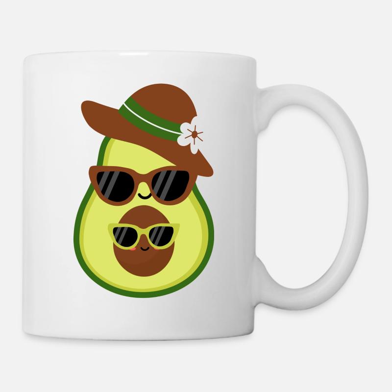 Avocado-Chic - Tasse - Weiß