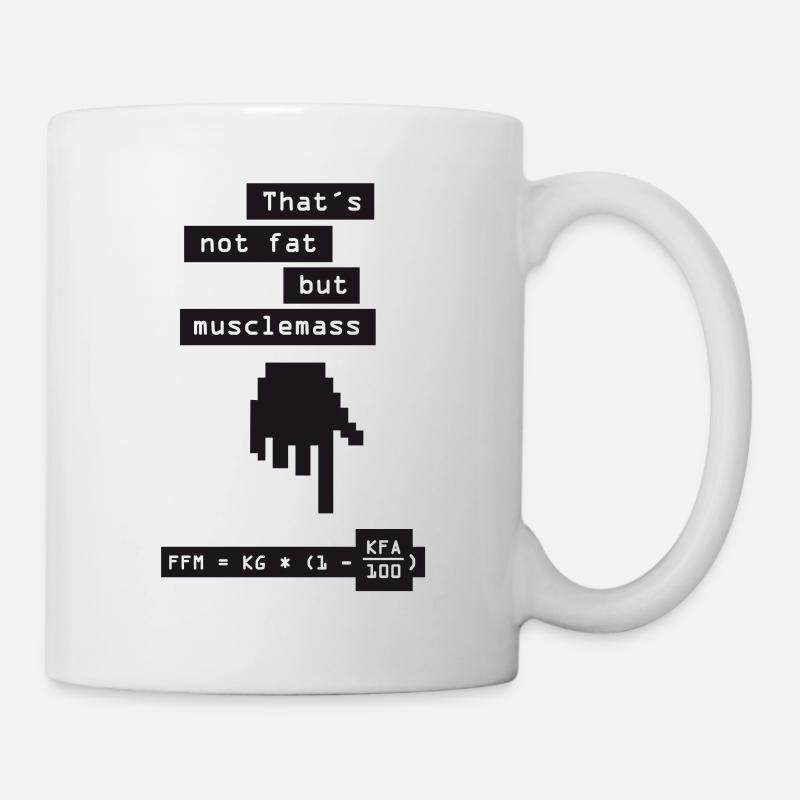 Formule Musclemass - Mug blanc - blanc