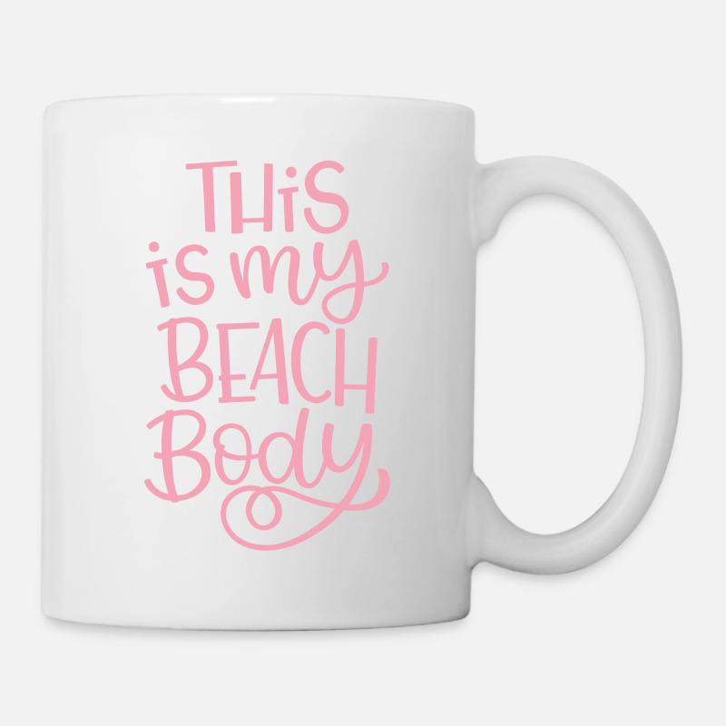 This Is My Beach Body - Mug - white