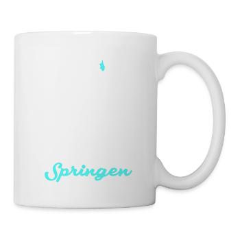 Turmspringen sport Motiv - Tasse - Weiß - Rechts