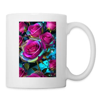 Floral 149 - Mug - white - Right