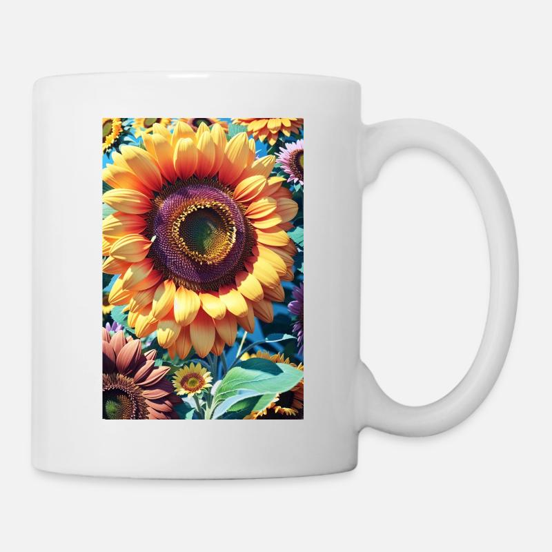 Floral143 - Mug blanc - blanc