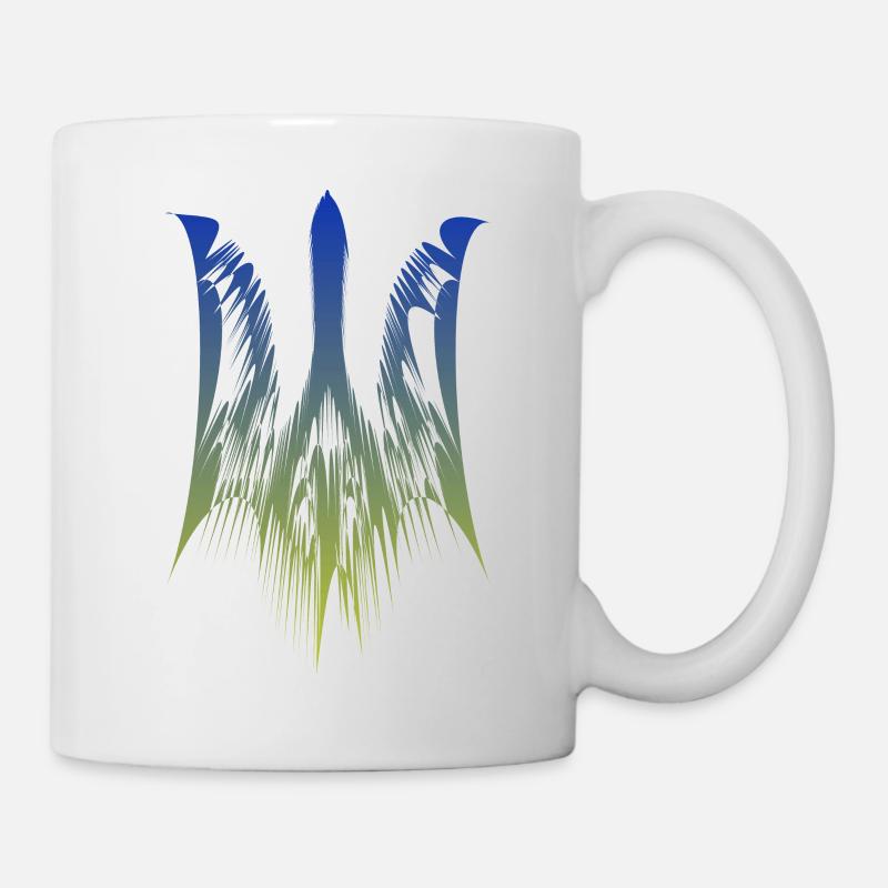 Armoiries de l’Ukraine - Mug blanc - blanc