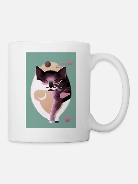 Astral Feline - Mug - white