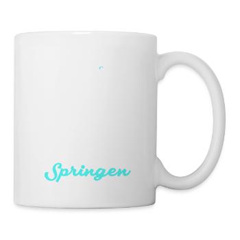 Turmspringenspringer - Tasse - Weiß - Rechts