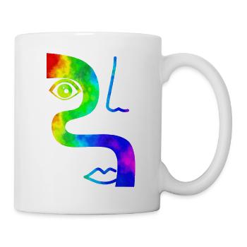 Mode Mignon Vintage Style Trendy 90s Funny Vogue - Mug blanc - blanc - Droite