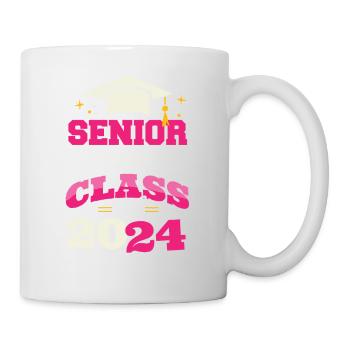Classe de maman senior de 2024 Proud Mama Funny - Mug blanc - blanc - Droite