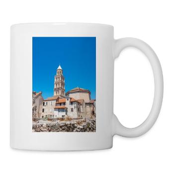 Die Kathedrale des Heiligen Domnius aus dem Vomitorium - Tasse - Weiß - Rechts