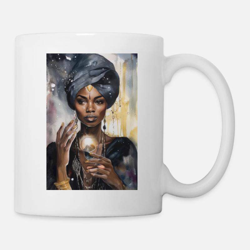 Magical Witch Picture - Mug - white
