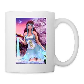 Mizuna - Moment magique - Mug blanc - blanc - Droite