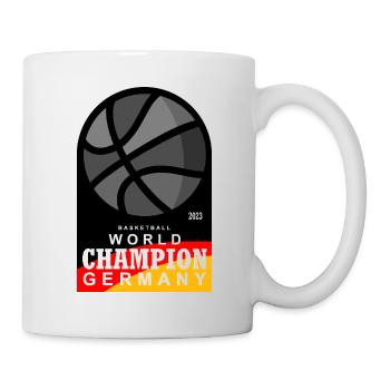 GER BASKETBALL WOLRD CHAMPION 2023 - Tasse - Weiß - Rechts