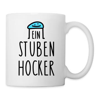 Zuhause Sprüche home office - Tasse - Weiß - Rechts