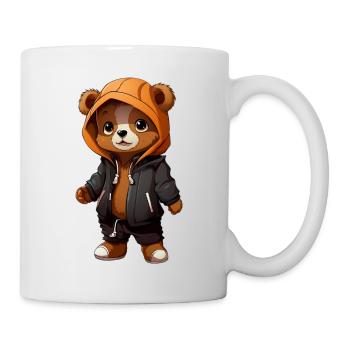 Cooler Baby Bär - Tasse - Weiß - Rechts