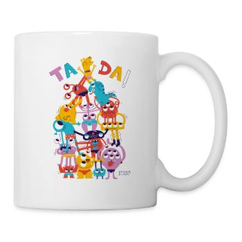 Monster-Pyramide - Tasse - Weiß - Rechts