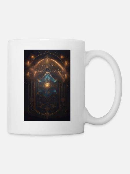 Stardust hourglass - Mug - white
